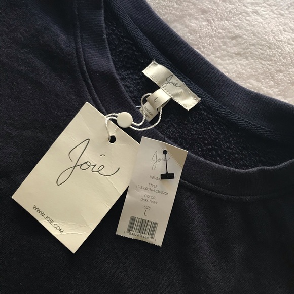 Joie “Devra" crew neck sweatshirt with ruffles - Picture 6 of 10
